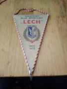 Proporczyk 50 lat Lech Poznań UNIKAT