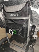 MEDILIFE O2 + DODATKOWA BATERIA WÓZEK INWALIDZKI ELEKTRYCZNY LEKKI SKŁADANY