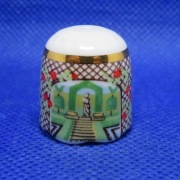 Naparstek Kolekcjonerski Porcelanowy Davenport - Magiczny Ogród 