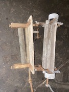 Stara drewniana wyżymaczka do prania