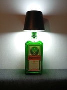 Lampa LED Jägermeister ozdoba prezent urodziny whisky żywica pop art loft 