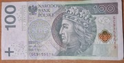 100 zł z 2018r. banknot obiegowy - radar