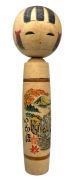 Japonia. Shingata Kokeshi, "Iroha", sygnowana. II połowa XX w.