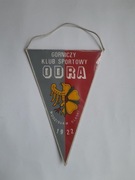Proporczyk GKS Odra Wodzisław Śląski sezon ligowy 1987-88 (PRL)