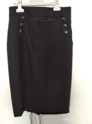 Spódnica Damska Granat Biurowa M/L