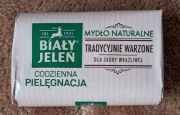 Mydło naturalne Biały jeleń 100g nowe .