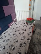 Łóżko metalowe dla dziecka