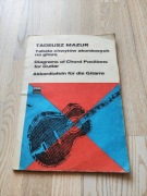 TABELE CHWYTÓW AKORDOWYCH NA GITARĘ - Tadeusz Mazur  