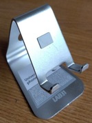 Unikalna podstawka aluminiowa pod telefon, smartfon lub tablet lub książkę.