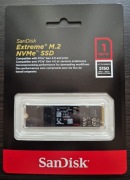 Sandisk 1TB M.2 PCIe Gen4 NVMe Extreme 5150MB/s nowy