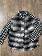 Kurtka koszulowa Primark – czarno-biała, wzór pepitka