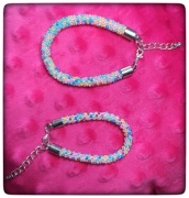 Bransoletki prezent mama dziecko