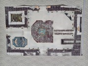 Mata do gry, dwustronna papierowa plansza do gry science fiction (5)