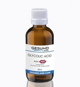 KWAS GLIKOLOWY 70% 50ml pH 0,1 PEELING ZMARSZKI TRĄDZIK