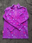 Mountain Warehouse, bluza/polar fioletowy w gwiazd