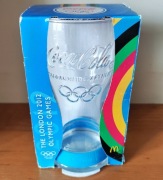 Szklanka Coca-Cola McDonald's Londyn 2012 #1 niebieska NOWA 