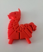 Lama Fortnite, flexy, ruchoma.