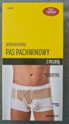 Zestaw Pani Teresa - pas przepuklinowy pachwinowy lewostronny (+slipy)