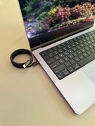 Magnetyczny Kabel 1m USB-C do USB-C, 60W 3A Szybkie Ładowanie