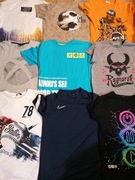 Bluzki chłopięce krótki rękaw roz 146/152 