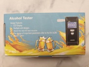 Alkomat z 10 ustnikami i cyfrowym wyświetlaczem LCD, dokładny 
