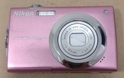 Aparat cyfrowy Nikon Coolpix S4000 różowy dotyk uruchamia się, nietestowany