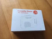 Cassette player with AM/FM radio