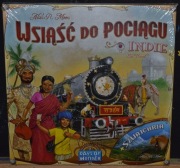 Gra planszowa Wsiąść do pociągu Indie i Szwajcaria