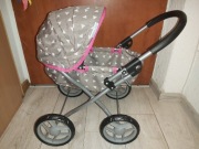 Wózek dla lalek składany