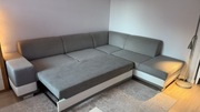 Sofa narożna rozkładana w bardzo dobrym stanie