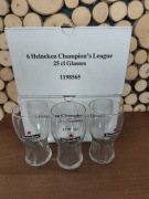 Unikat! Heineken Champion's League limitowana edycja 6 szt 