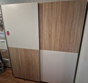 Szafa dwu skrzydlowa, drzwi przesowne