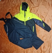 Kurtka, spodnie, narciarskie bielizna termiczna roz 134- 140
