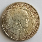 Szwecja 2 korony 1921 r. - srebro STAN