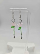 Kolczyki | Stalowe kolczyki tulipany