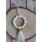 Ozdoba  z makramy rękodzieło 