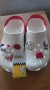 Crocs - kolekcja Snoopy Peanuts - nowe 43/44