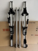 Bagażnik rowerowy dachowy Atera Giro 2x + belki dachowe – KOMPLET