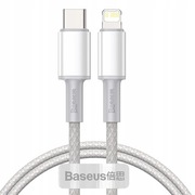 KABEL USB-C na LIGHTNING 20W 1m SZYBKI MOCNY