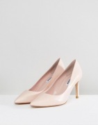 DUNE LONDON czółenka obcas wężowa skóra nude beżowe 38