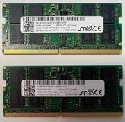 Pamieć RAM DDR5 CSO-DIMM do laptopa, 2x16GB / 6400MT / CL52