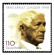 Ernst Junger - znaczek pocztowy UNIKAT