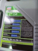 Olej silnikowy Liqui mily 0W16 5L special toptek aa