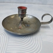 Stary świecznik kaganek 