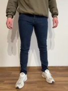 Granatowe jeansy slim fit - s.Oliver rozmiar 32