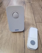 Orno Dzwonek bezprzewodowy FADO DC, bateryjny + Przycisk