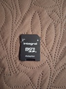 Adapter karty micro SD Integral.