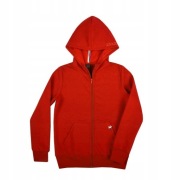 Bluza rozpinana z kapturem granatowa roz. 140