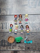 Lego Friends Mix Minifigurki 7 sztuk + dodatki