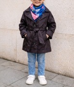 Płaszczyk dziecięcy wiosenny 